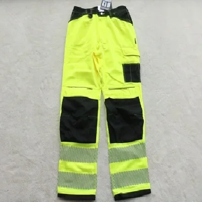 Night Reflective Strips Wear-resistant Dirt Resistant Overalls Multi Pockets Overalls Pants Cargo Pants Hi Vis Working Pants 4xl