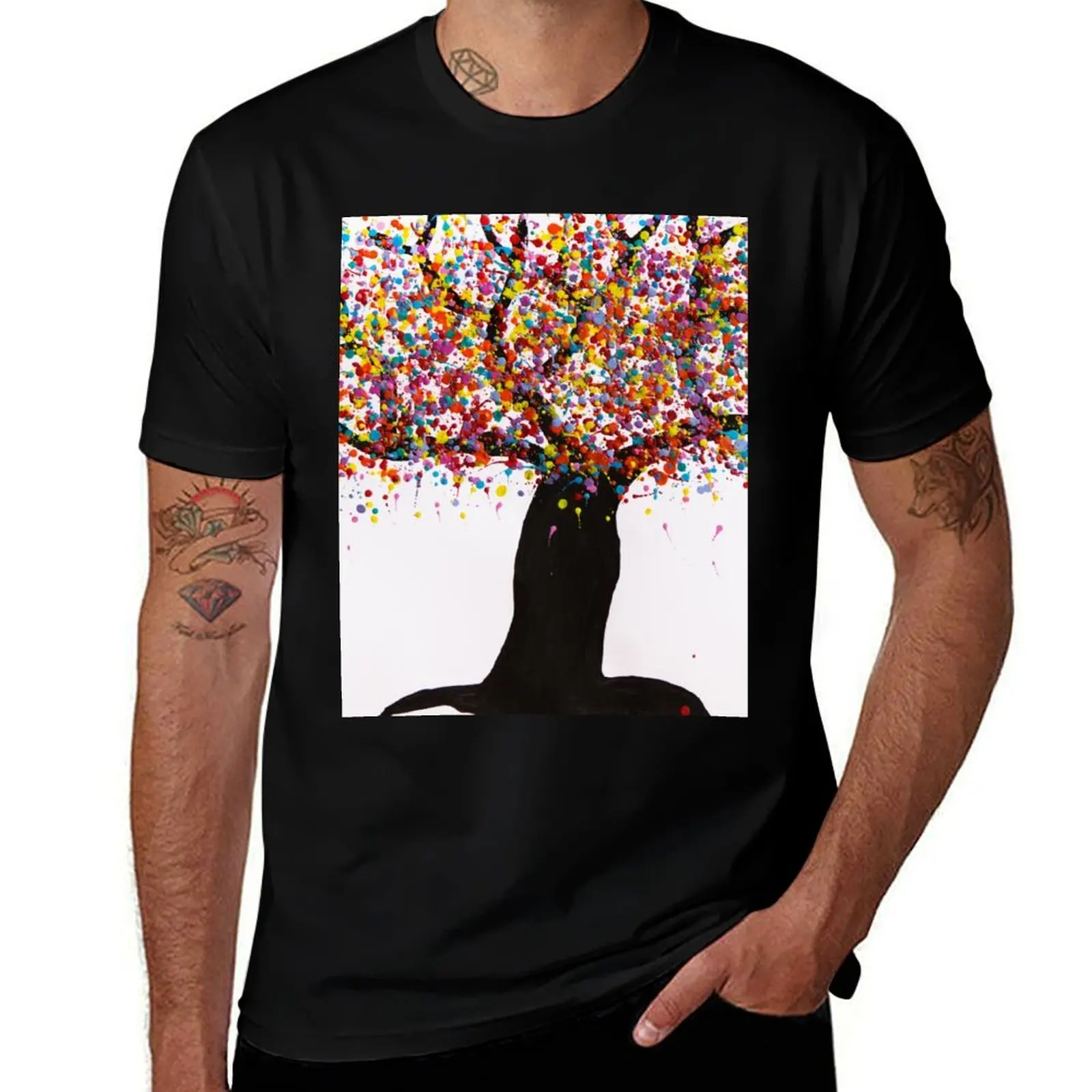 

HHPS Art Show, Class 5R, Paint and Wax: Better Together T-Shirt Stain Resistant Casual Tee