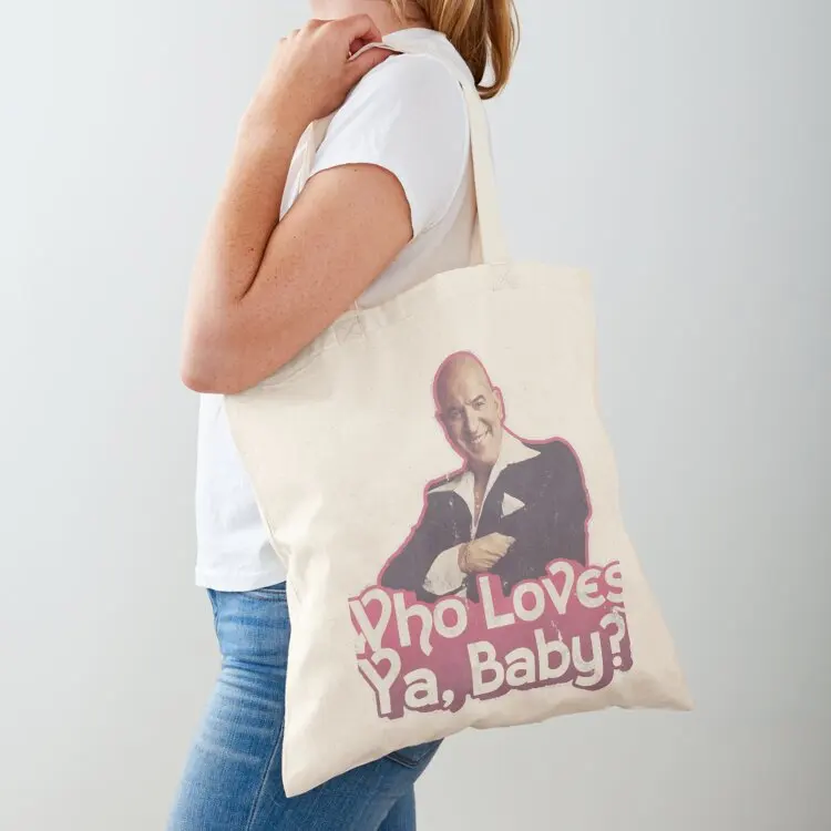 

Kojak Tote Bag tote bags men shopping bags foldable canvas tote reusable shopping bags