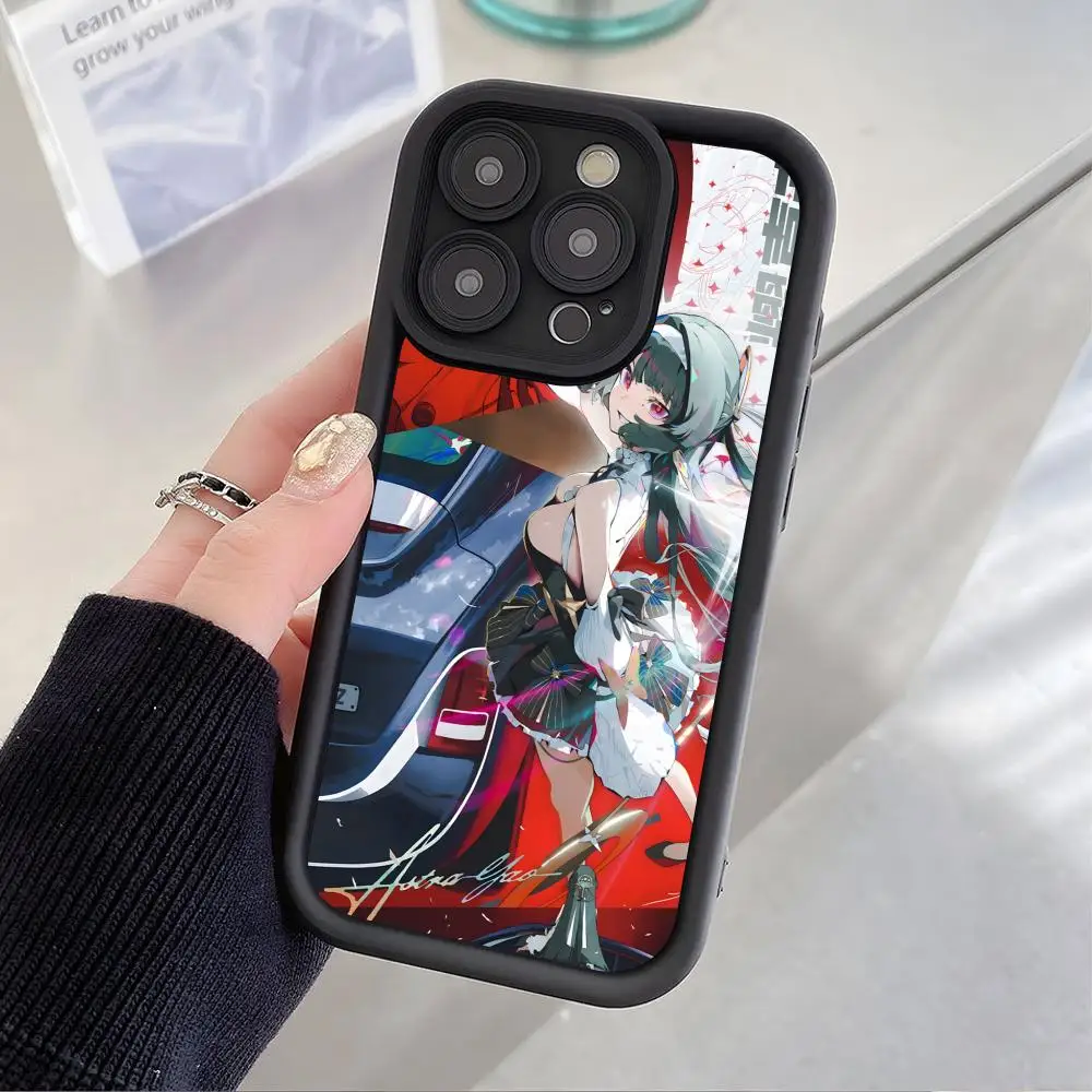 

Чехол для телефона Zenless Zone Zero Astra Yao для iPhone 17, 16, 15, 14, 13, 12, 11 Air Pro Max Plus, утолщенный цветной чехол из ТПУ, роскошный