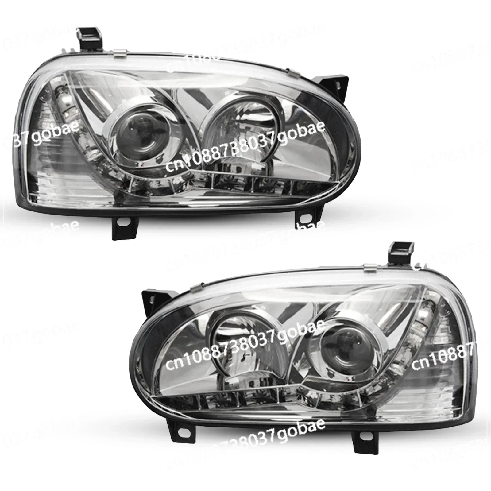 Fábrica Golf 3 Head Front Lamp Faróis para Vw Golf 3 Mk3 1992 1993 1994 1995 1996 1997