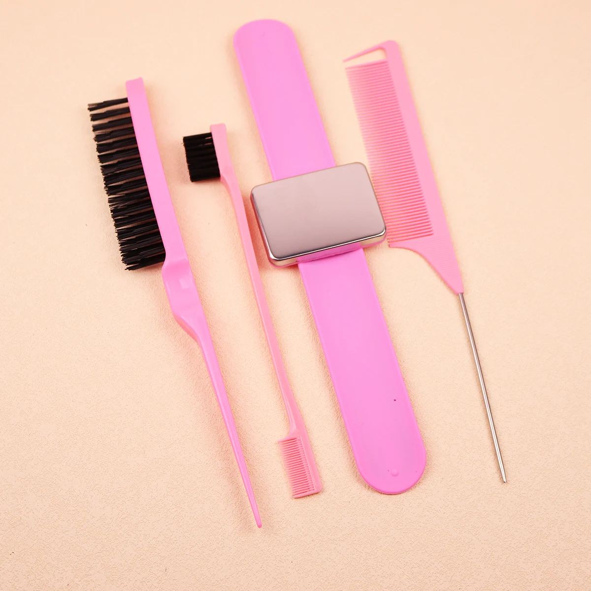 4pcs Hair Brush Set for Wigs, Essential Styling Tools