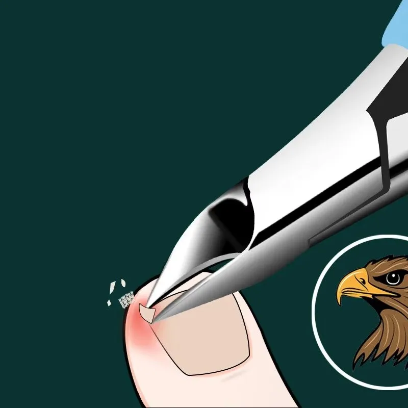 Nail Straighteners Ingrown Toenail Cuticle Scissors Edge Cutter Toe Clippers Remove Dead Skin Pedicure Stainless Steel Tool