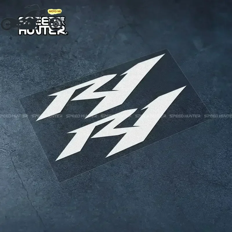 

MOTO N8 для YAMAHA YZF R1 R1M японская мотоциклетная наклейка, украшение для шлема, модификация, водонепроницаемая светоотражающая наклейка с царапинами.