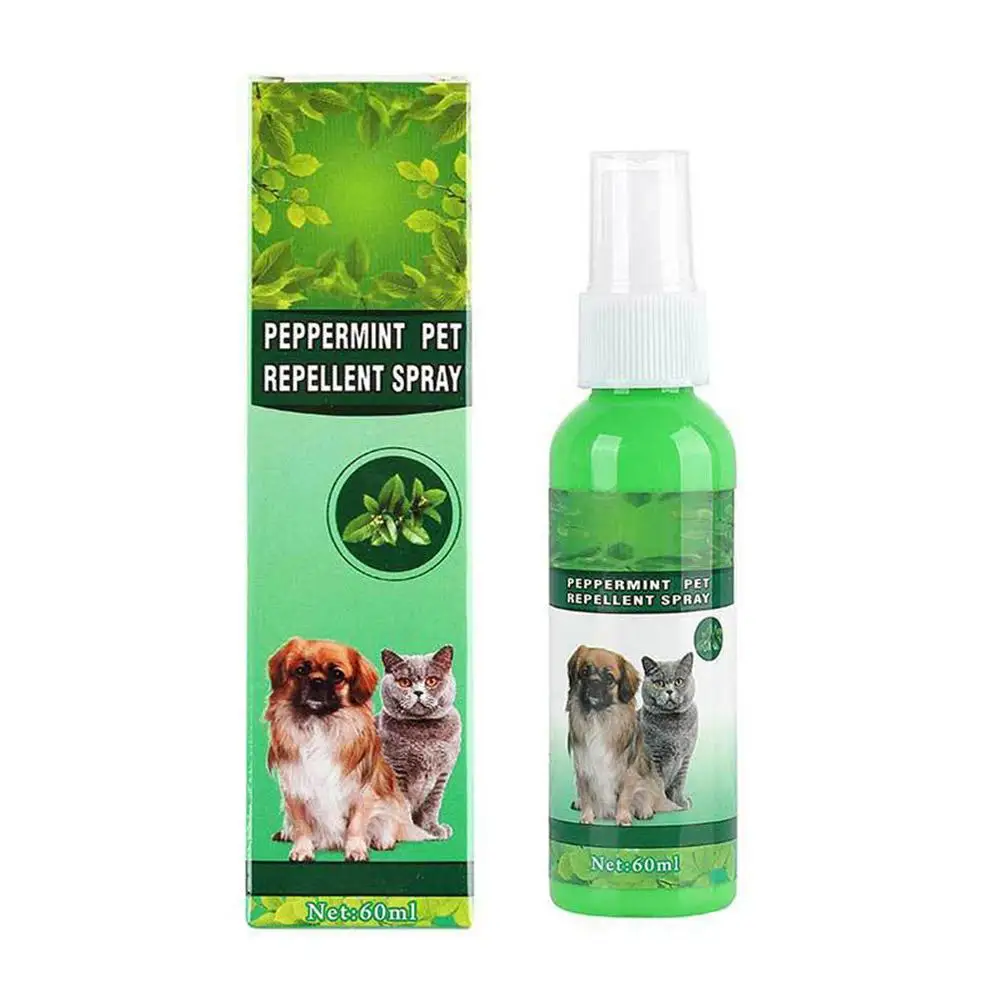 60ml Pet Pest Spray Pet Dog Anti-flea Mites Ticks Drops Treatment Pest Flea Kitten Treatment Puppy Spray Kitten Puppy R0o8