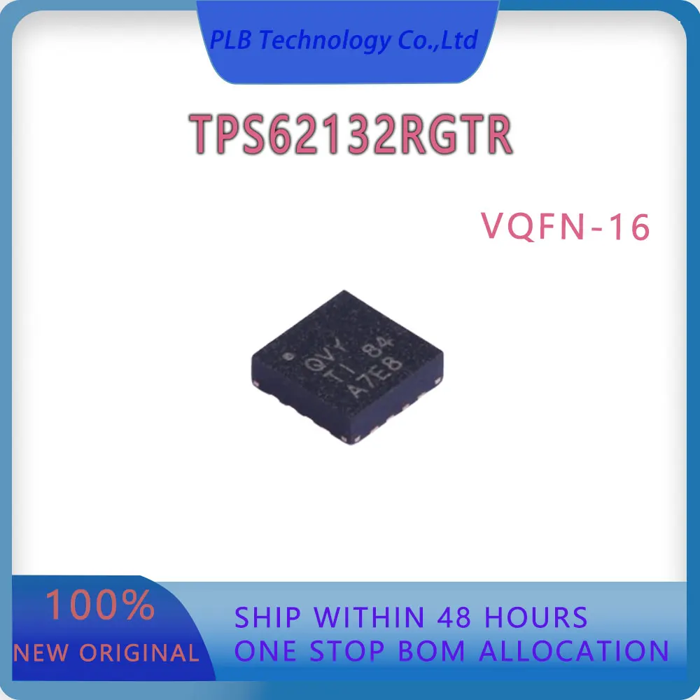 

Original TPS62132 Integrated circuit TPS62132RGTR Step-Down Converter IC Chips New VQFN16 Electronics