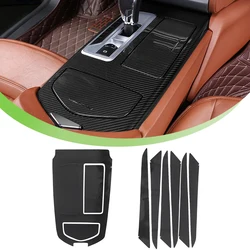 Door Panel Gear Shift Decoration Sticker 5D High-End Version Only for Maserati Ghibli 2014 2015 2016 2017 Interior Accessories