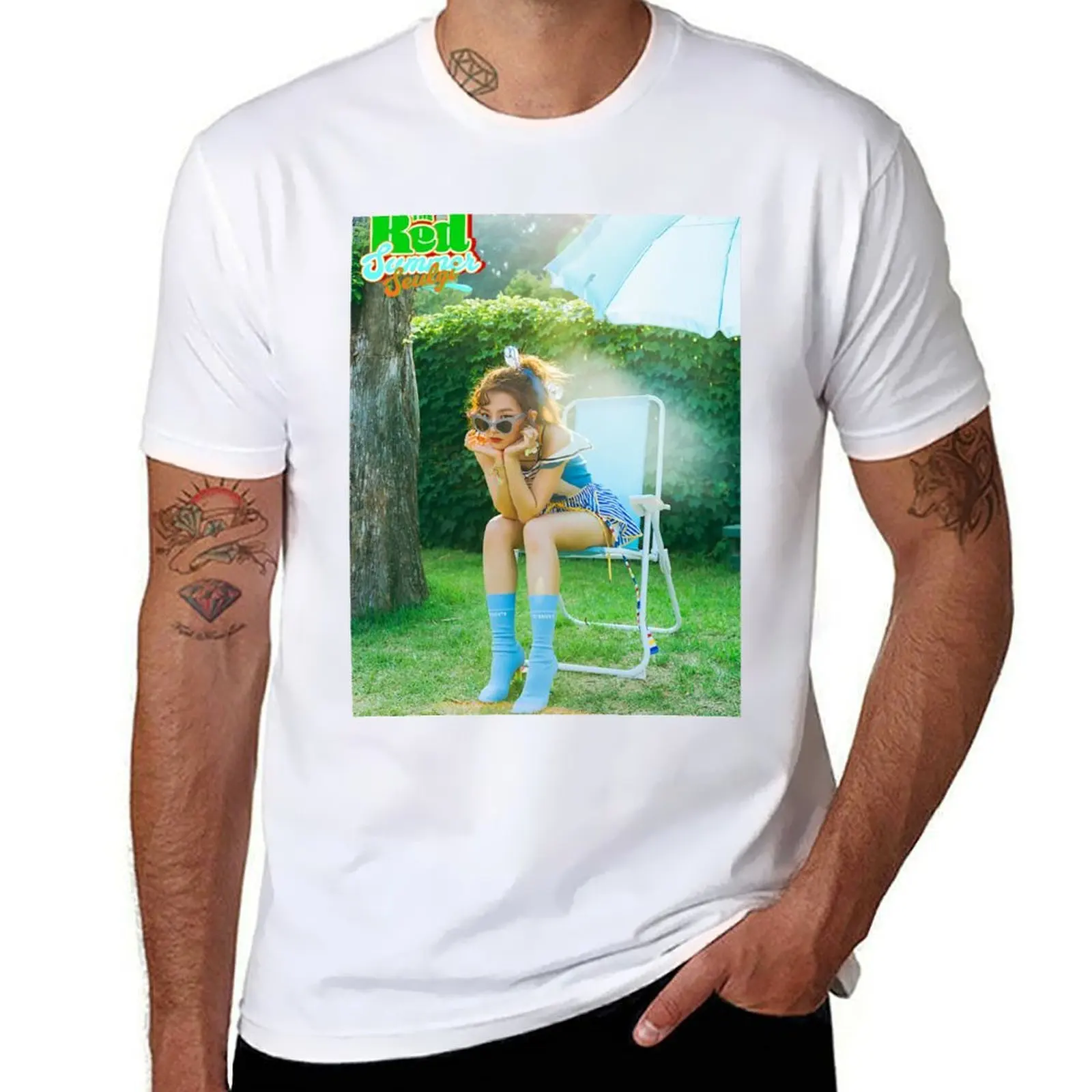 

Seulgi T-Shirt g man t shirts for men t shirt men 100% cotton luxury brand t shirts with prints T-shirt