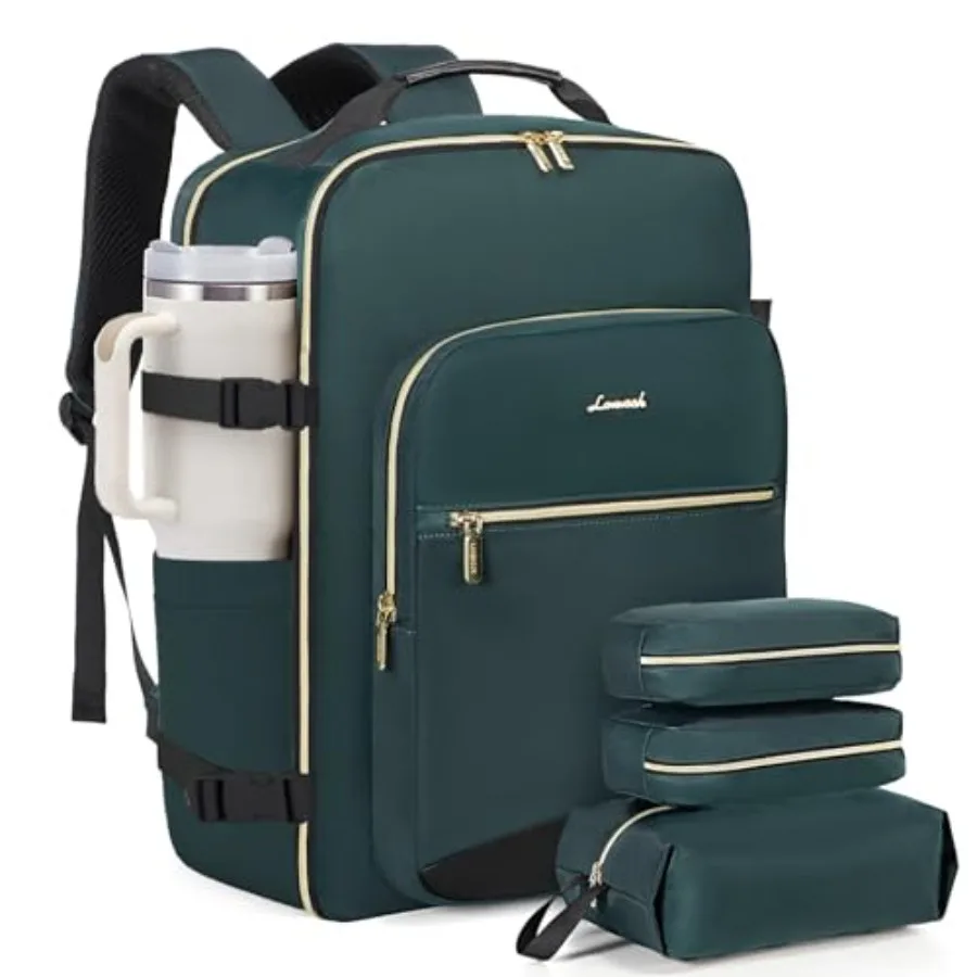 

LOVEVOOK 40L Large Travel Backpack for Women Men, 17 Inch Carry on Backpack for Traveling on Airplane, Personal Item Travel Bag