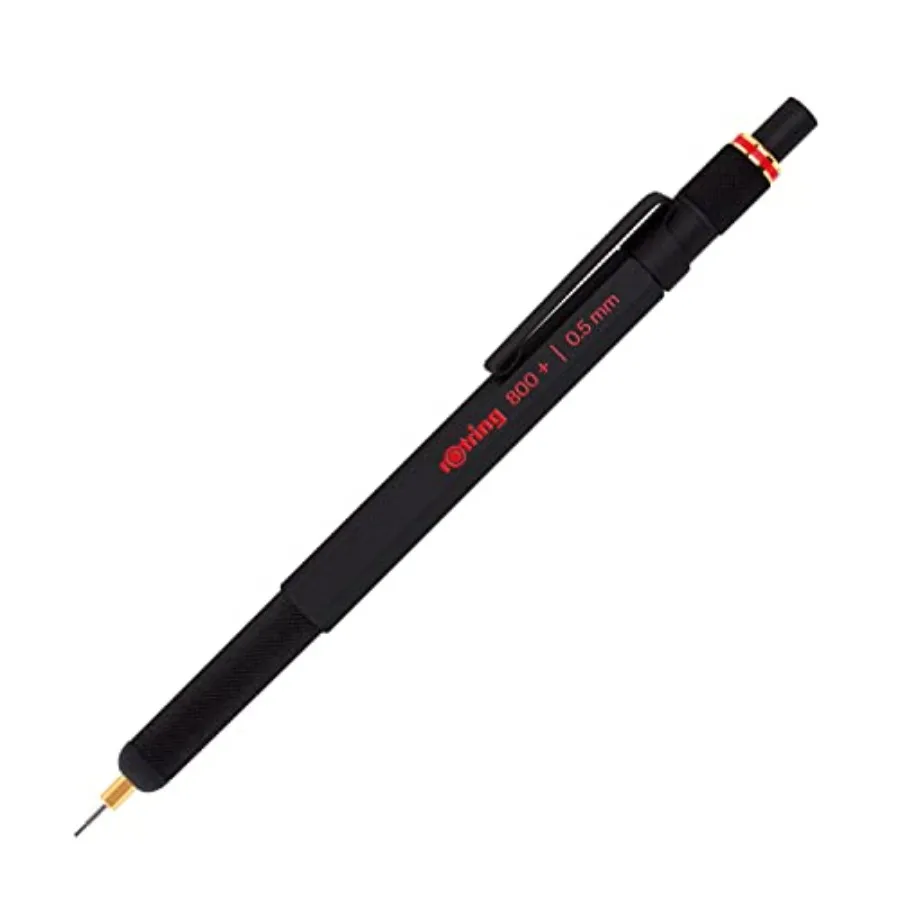 

800+ Mechanical Pencil and Touchscreen Stylus 0.5 mm Black