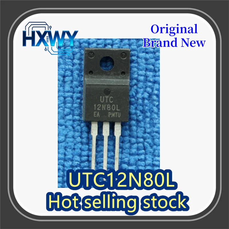 

(10/50 pieces) UTC12N80L 12N80 TO-220F 12A 800V MOSFET Brand New Original