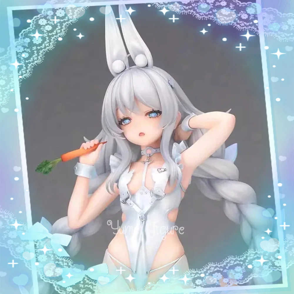 High quality Cute Azur Lane Figures GK Le Malin Listless Lapin Action Figures PVC Collection Model Peripheral Decoration Gifts