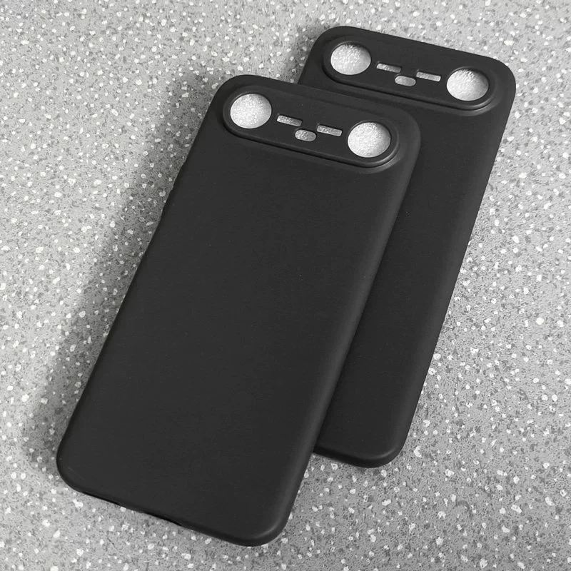 

For Tecno Pova Slim 5G Case TPU Soft Slim Black Matte Silicone Case For Tecno Pova Slim KM9 Back Cover PovaSlim Bumper