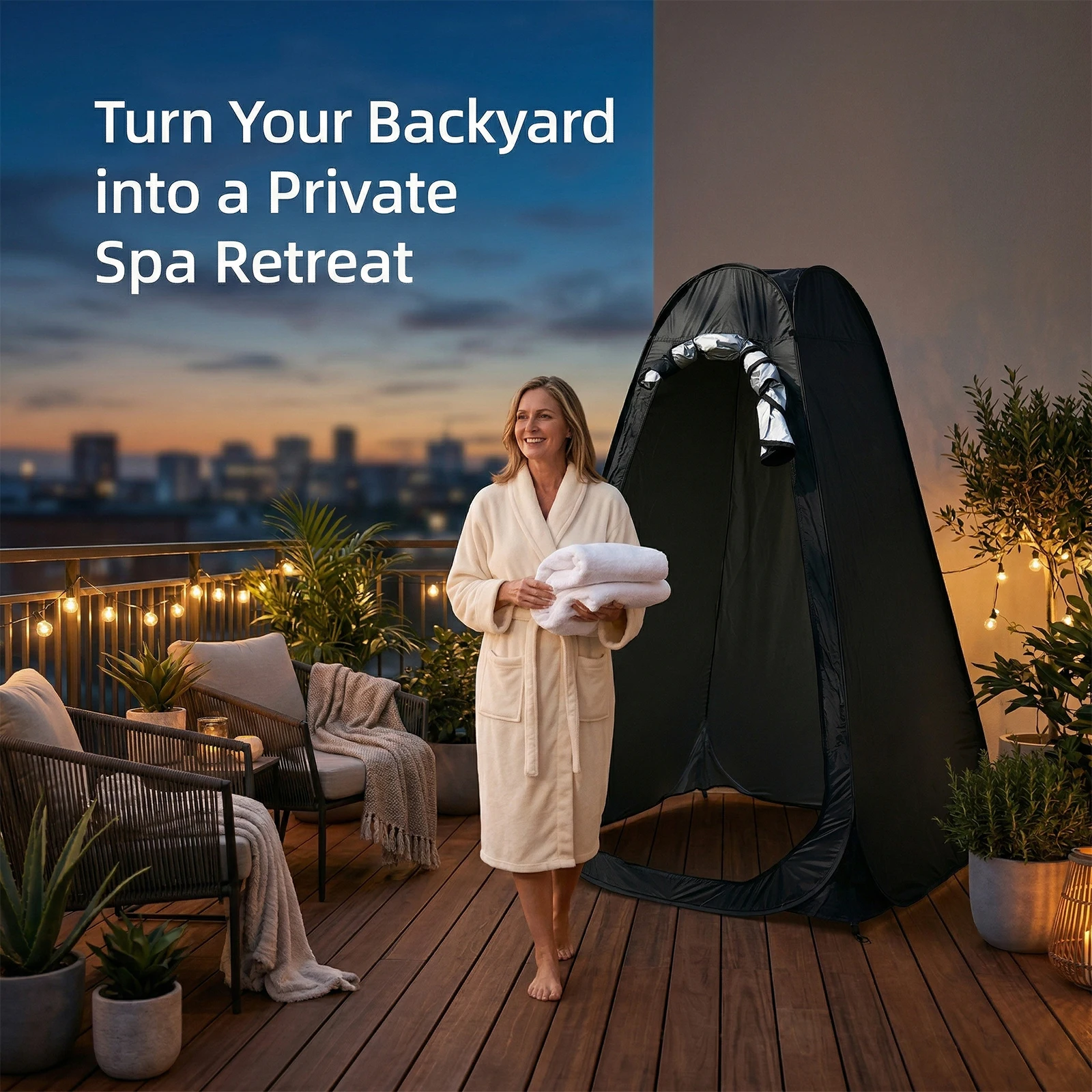 

Portable Pop-Up Privacy Tent Outdoor Shower Tent Foldable with Storage Bag Easy Setup for Beach Camping Ideal for Outdoor Use
