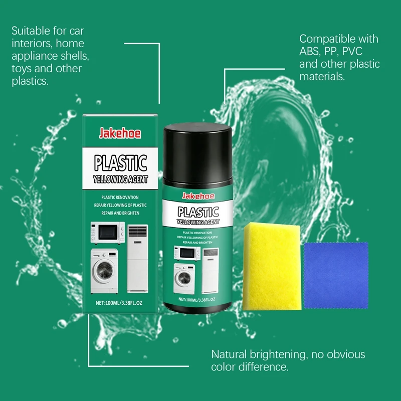 1pcs Household Plastic Yellowing Remover Scratch Repair Bright Polish Appliances AC Units Fridge Toilet Long-Lasting Polish Care view 6