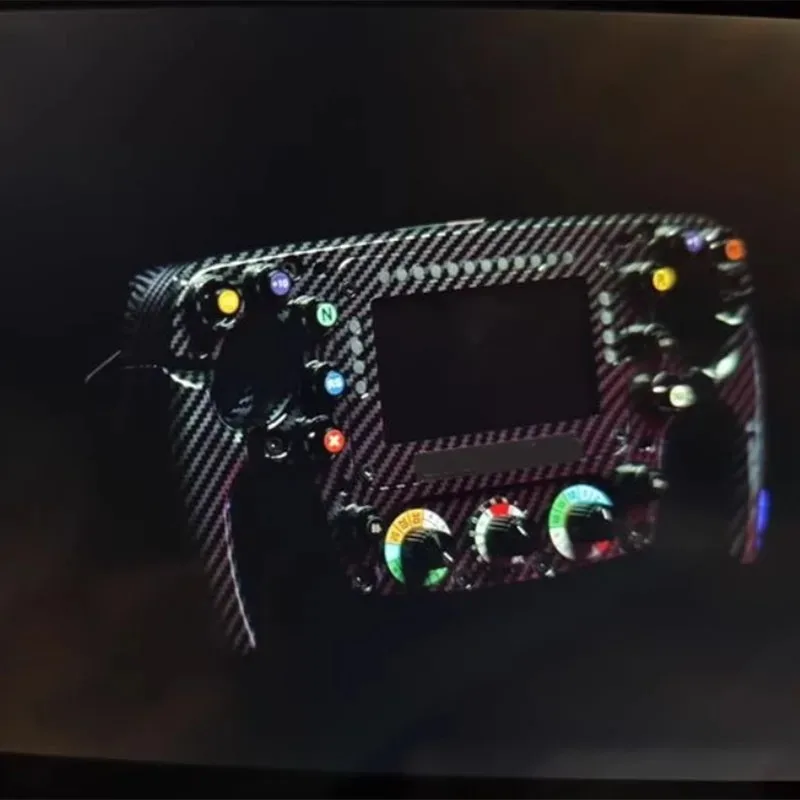عجلة قيادة ECANNON ECF2 لتوجيه لعبة Logitech/Fanatec/Thrustmaster/ Moza/PXN/CAMMUS F1