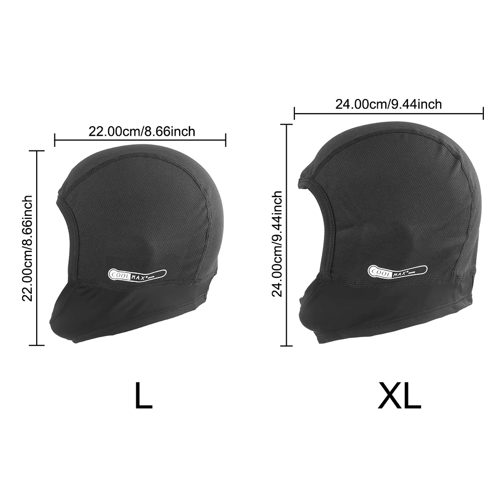 Elasticity Motorcycle Helmet Inner Cap Visor Sunscreen Soft Quickly Drying Out Breathable And Sweat Wicking Sports Headgear