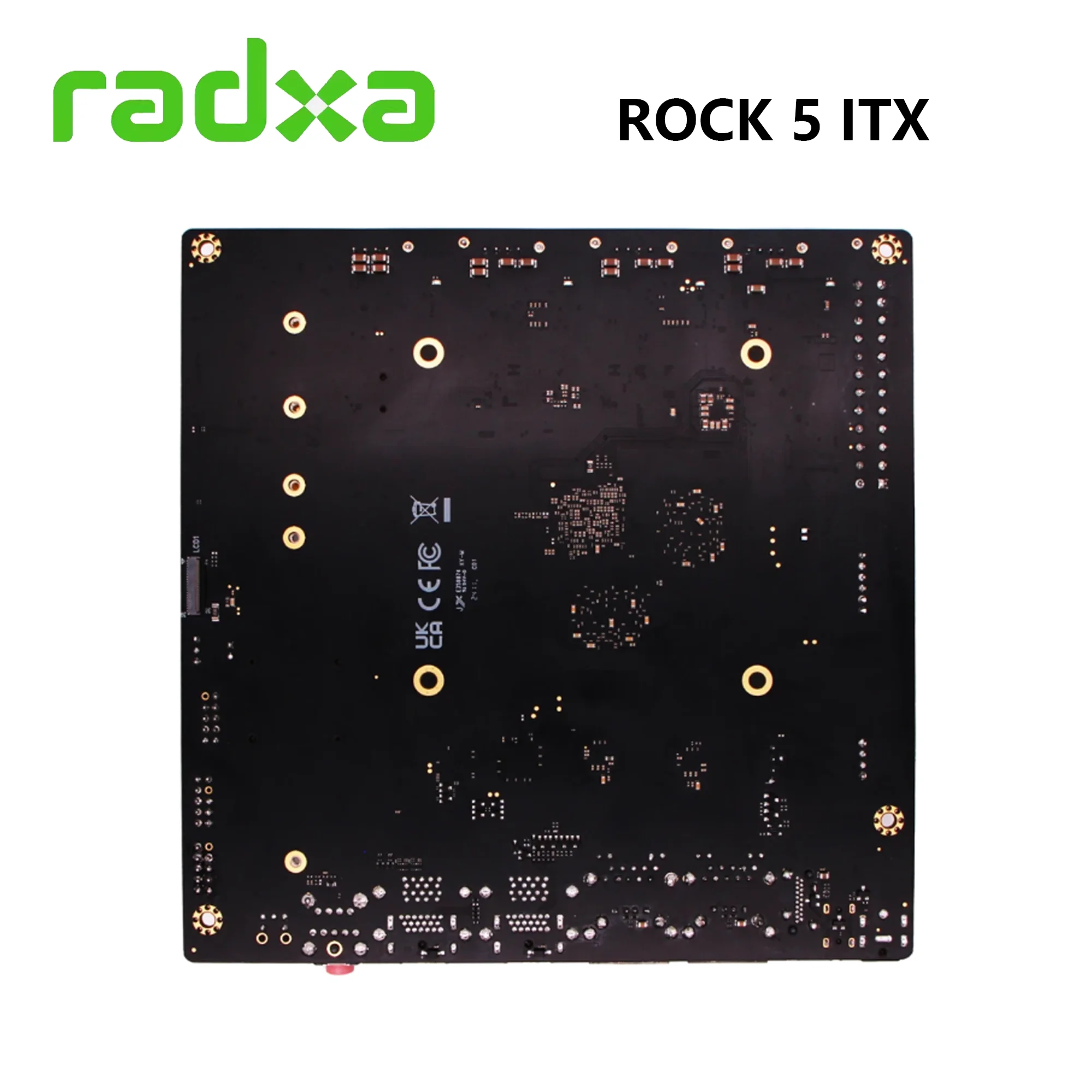 Imagem -03 - Radxa-placa de Desenvolvimento Núcleo Octa Hdmi e Sistema Roobi Pré-instalado Placa-mãe Mini-itx Rk3588 Ram Lpddr5 8k Radxa Itx