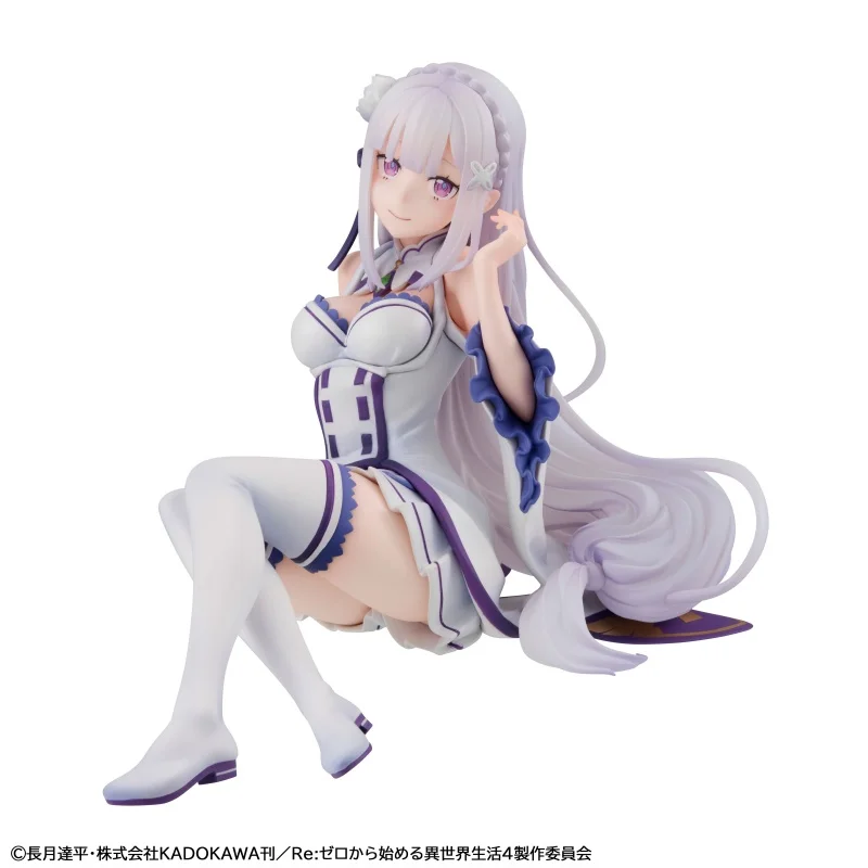 

[Предпродажа] Подлинная аниме-игрушка Re: Жизнь в другом мире от нуля Эмилия Сидящая красавица 9 см Фигурка Модель Игрушка в подарок