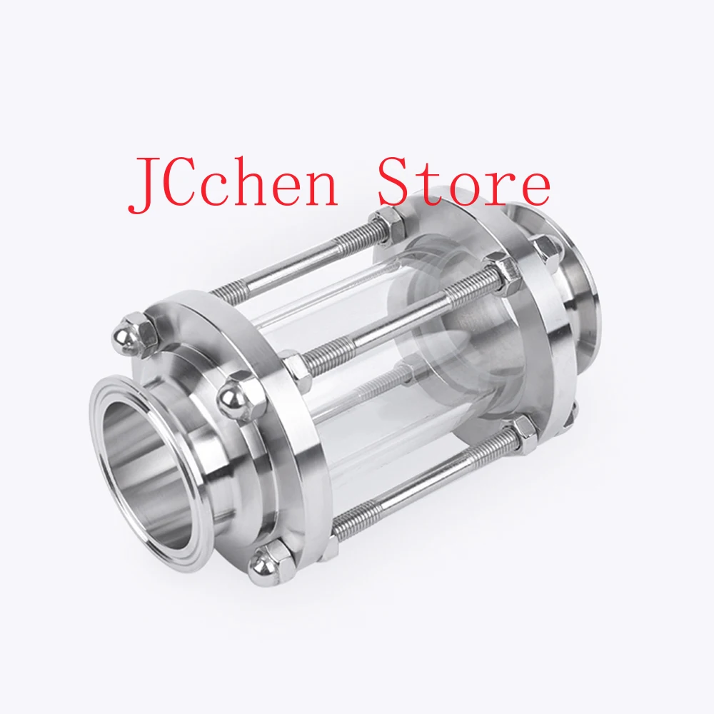 

19/25/32/38 мм x 1,5 дюйма Tri Clamp SUS316L санитарный прицел стеклянный диоптрий Homebrew