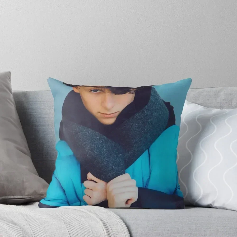 Wyatt oleff Throw Pillow Christmas Covers anime girl Cushions Home Decor pillow