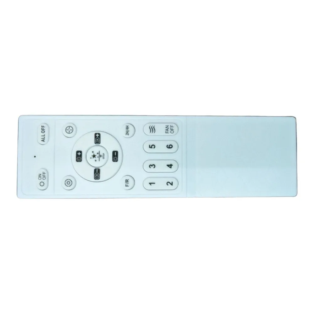 2.4G 6 Adjustable Ceiling Fan Remote Control With Forward Reverse Function And Natural Wind Mode For Home For Lighting Switch