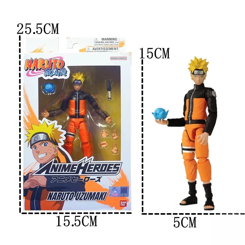 Bandai Naruto Action Figures SHF Maelstrom Naruto Action Figures Dolls Legend of The Storm Spiral Maru Model Dekoracje Prezenty