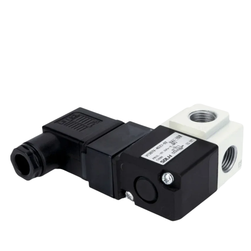 Pneumatic two-position three-way Socket-Type High Frequency Vacuum Negative Pressure Solenoid Valve VT307-3D1/4D1/5D1-01/02