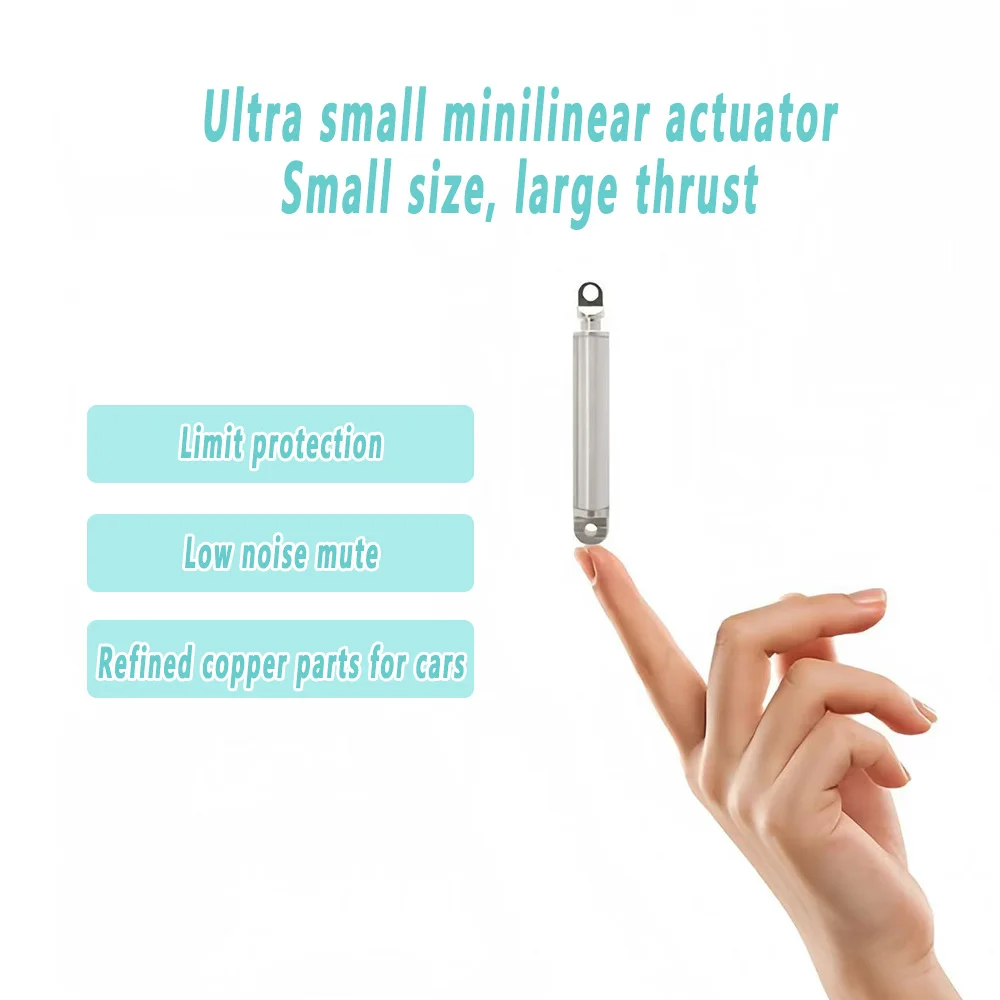 8 مللي متر مصغرة قلم تلسكوبي نوع المحرك الخطي الكهربائي 30/50/80 مللي متر مع الحد حامي 6 فولت أقصى حمولة 3 كجم للمنازل الذكية