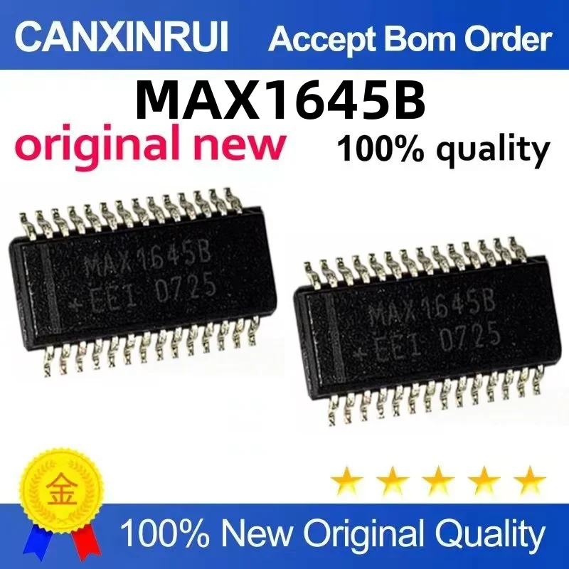 (10-300piezas)Brand new stock MAX1645BEEI-T MAX1645B SSOP28 can be directly purchased starting from one piece.
