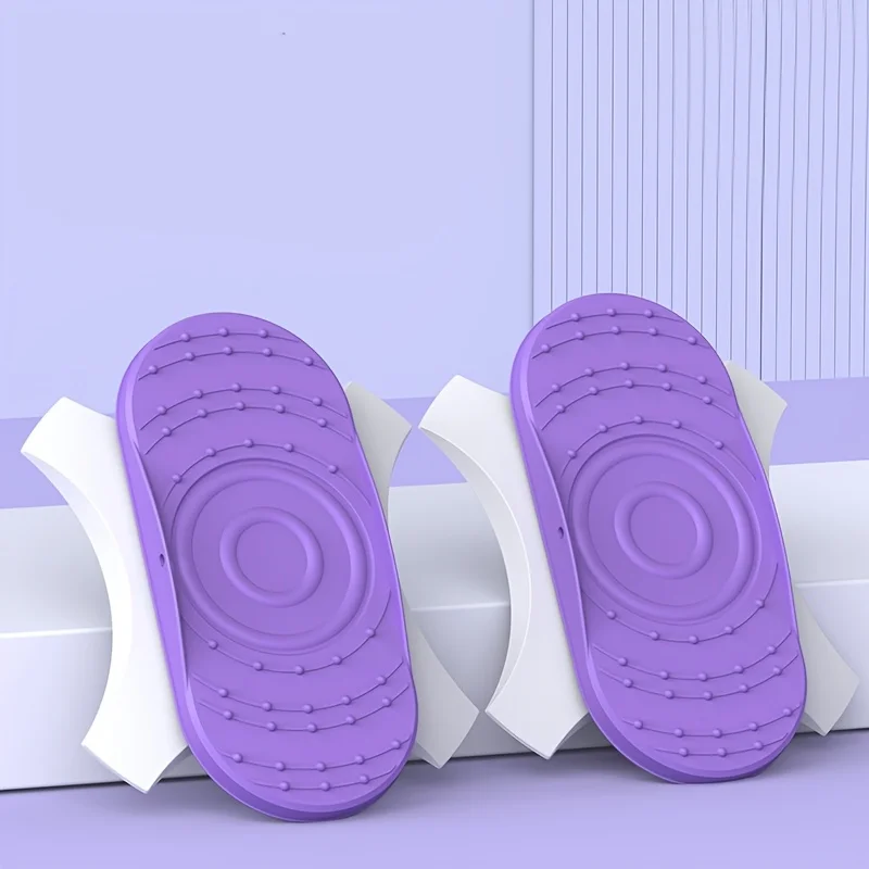 Plataforma Giratoria para Masaje de Pies con Doble Rodamiento Silencioso, Herramienta de Ejercicio para Adelgazar en Casa