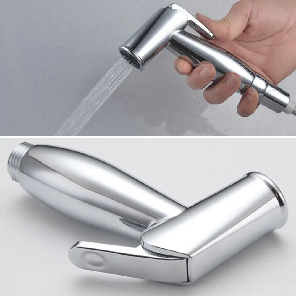 Chrome Shower Head for Campervans Marine Crafts and Houseboats Adjustable Flow Perfect for Toilet Jet Cleaning