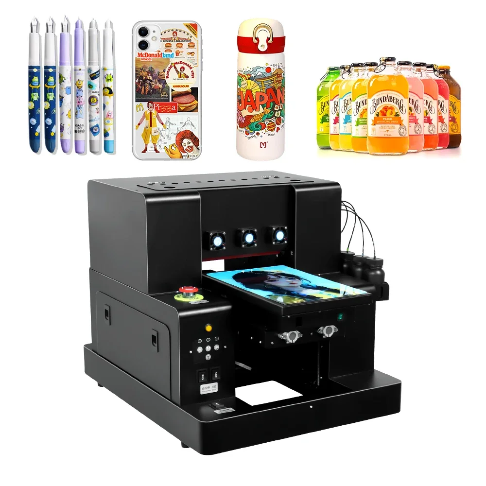 

The cheapest XP600 small business multifunctional printing A4 machine for printing shops UV inkjet printer