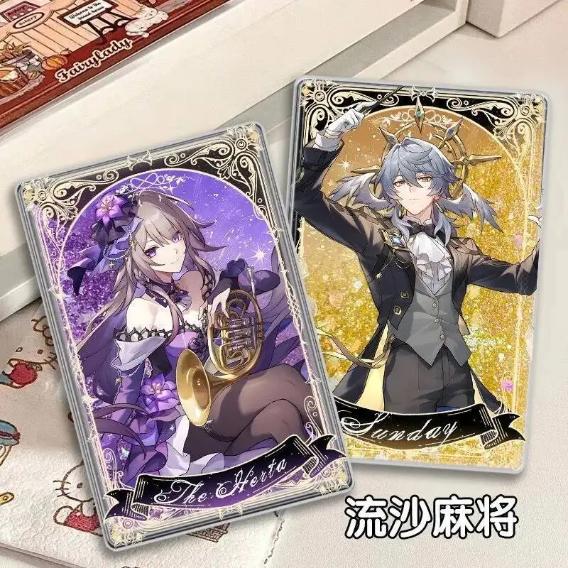 

Game Honkai: Star Rail Live Land Concert 2025 Cosplay The Herta Sunday Acheron Castorice Dr. Ratio Acrylic Flowing Sand Mahjong