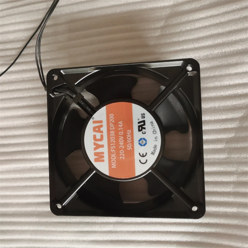 

FS12038. DP200. AC 220-240V 0.14A 120mm 12038 Industrial Axial Cooling Fan