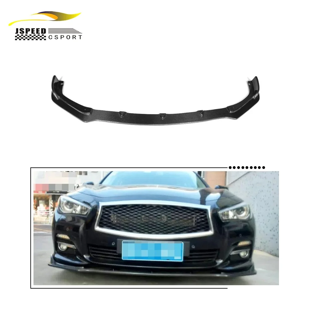 

For The front bumper lip spoiler of the Q50 is suitable for Infiniti 2014