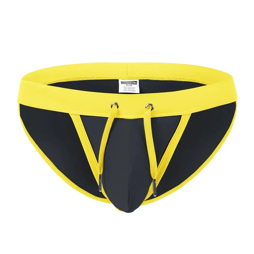 Jinshi Mens Sexy Swimming Briefs Pouch up Swimwear Comfort Fit Swimsuit for Men Swimming Wear