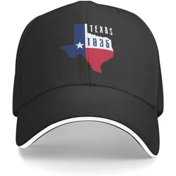 Texas Independent Day Hat Adult Adjustable Mountaineering Classic Washed Casquette Cap Hat for Outdoor Black