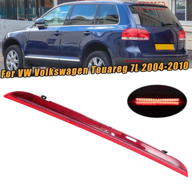 

7L6945097B 7L6945097C для Touareg 2003-2010 RED Автомобильный 3-й третий стоп-сигнал с высоким креплением, задний стоп-сигнал, сигнальная лампа