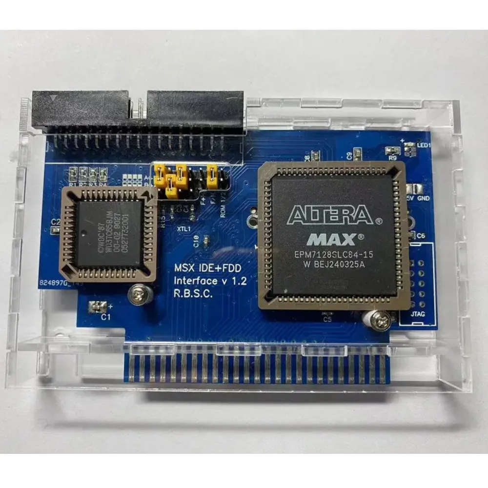 MSX FDD+IDE MultiController The FDD-IDE is a combo controller that allows to connect up to 2 floppy drives