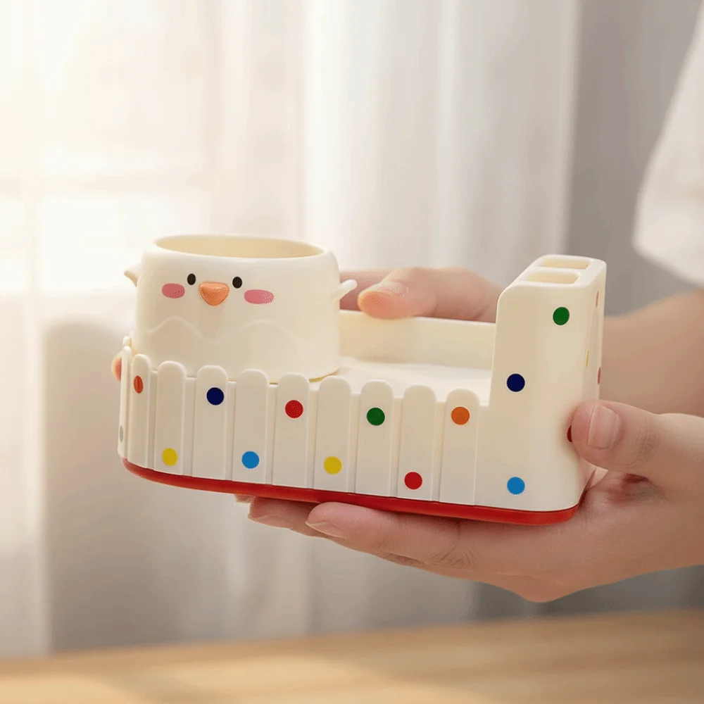 

Держатель для ручек большой вместимости, многофункциональный органайзер для канцелярских принадлежностей, коробка для хранения ручек с несколькими отделениями