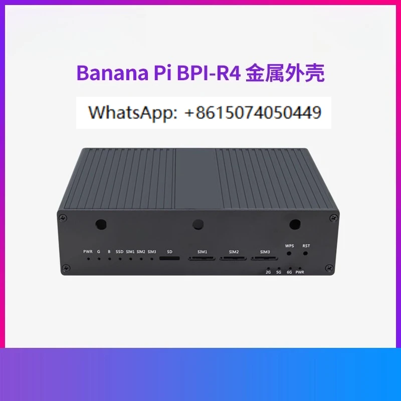 Pi BPI-R4 Metal She… - image