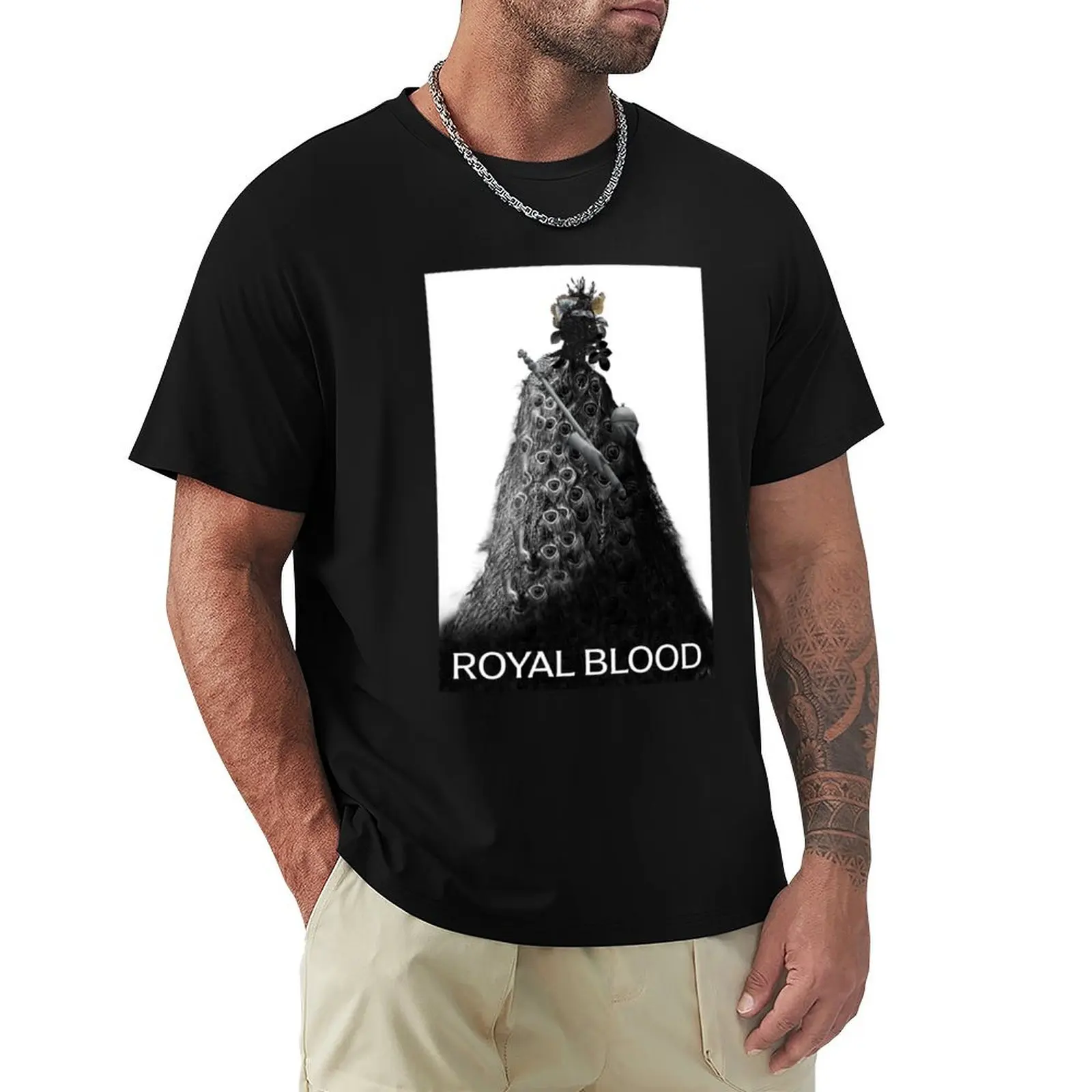

Royal Blood Queen T-Shirt football t shirt quick drying oversized t shirts for men
