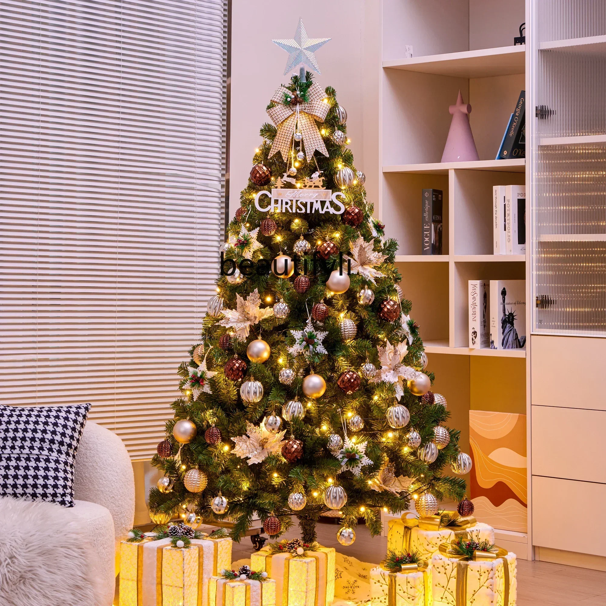 

Christmas tree new encrypted luxury 1.8 package home living room decorations large premium DIY ornaments Christmas A50