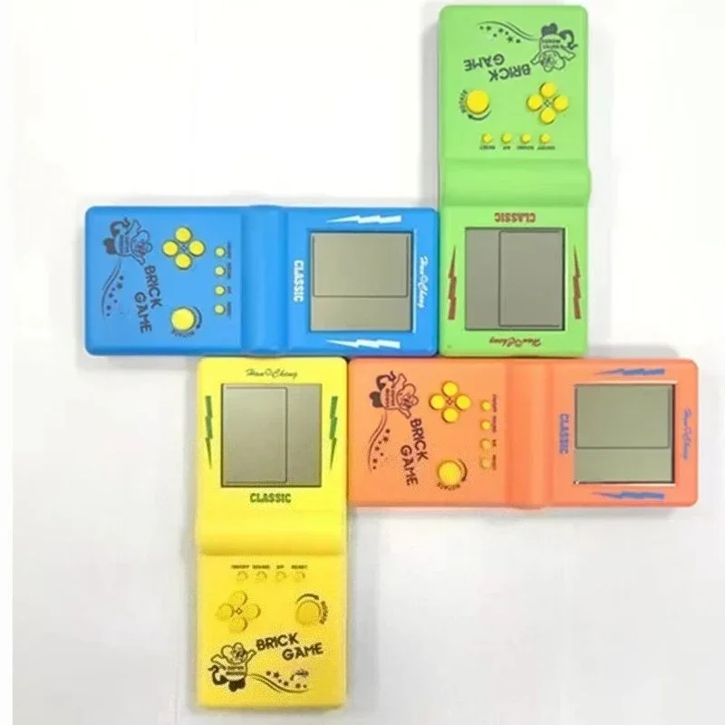 2026 Retro Handheld Game Players for Tetris Console Large Screen Children's Nostalgic Pocket Game Machine Kids Puzzle Toys