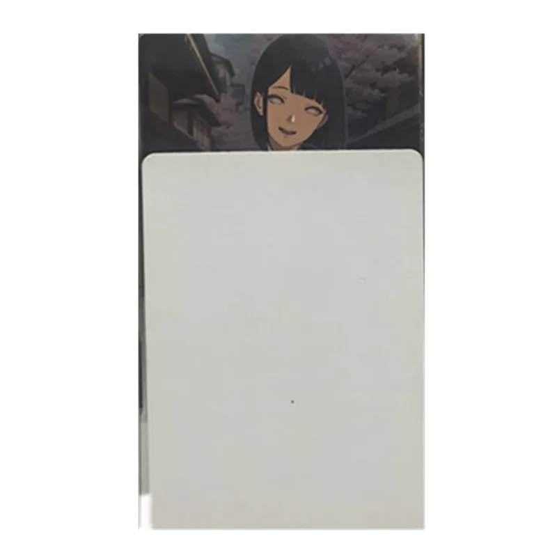 

9Pcs/set Anime Sexy Homemade Double Sided Cards Naruto Hinata Hinata Classic Character ACG Game Toy Gift Collection Card DIY