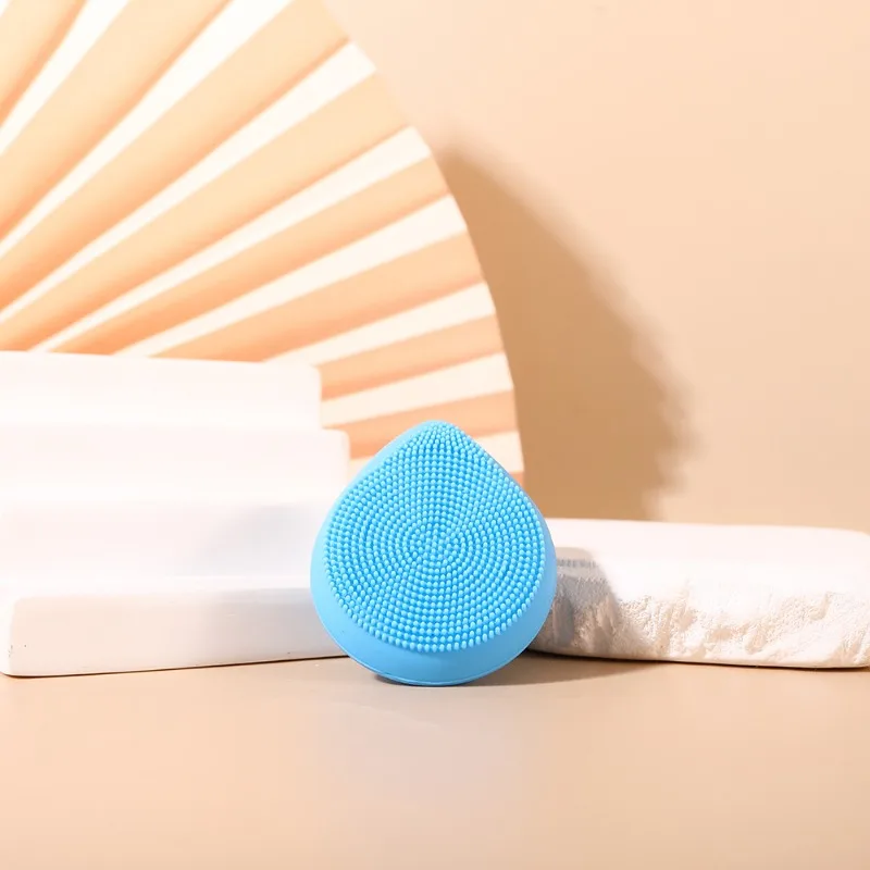 1Pc Silikon Gesichts Reinigung Pinsel Gesicht Tiefe Poren Hautpflege Peeling Reiniger Massage Mini Weichen Saugnapf Sauber Peeling werkzeug