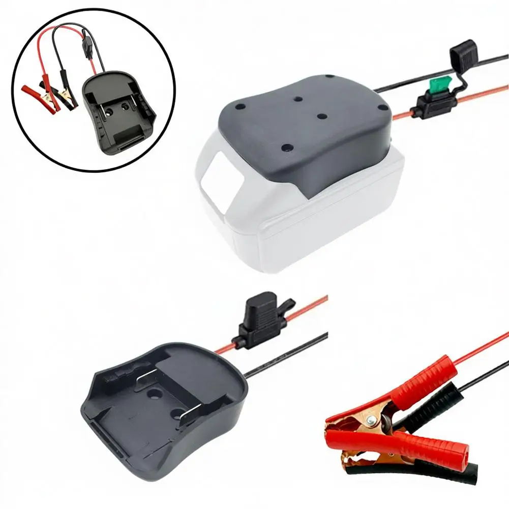 

Стартер зажигания для аккумулятора 18 В, автомобильный усилитель кабеля с предохранителем, автомобильный адаптер аварийного питания «сделай сам», A4C0