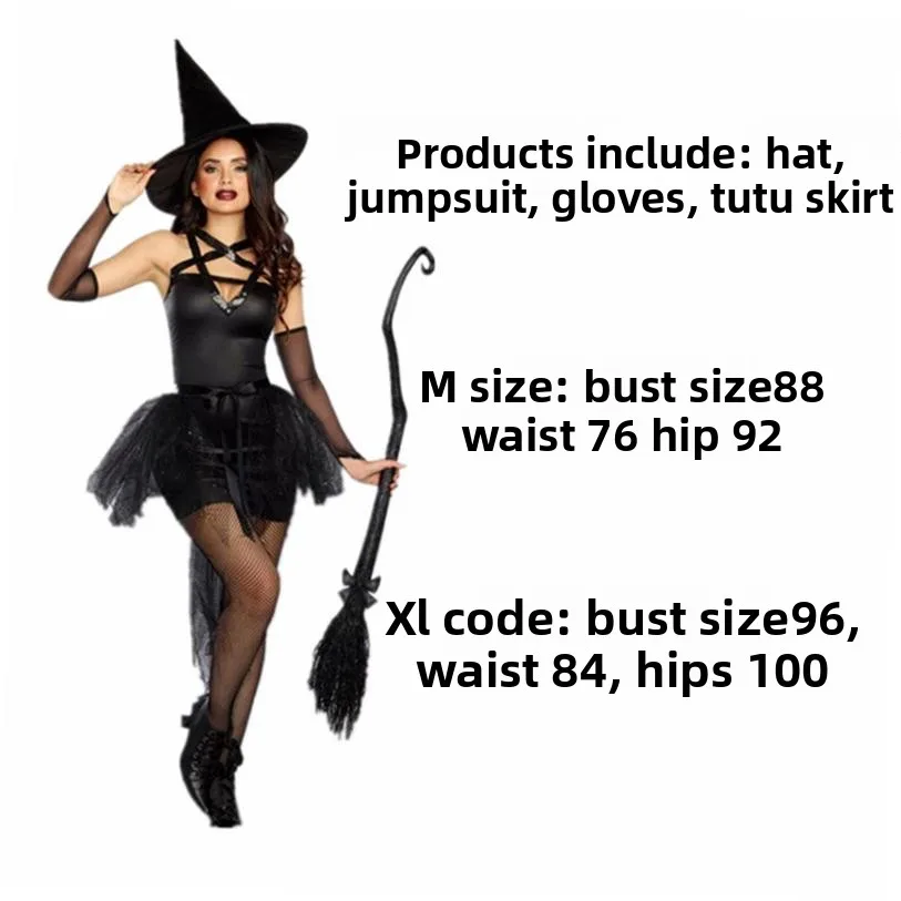 Loween-Disfraz de bruja Dr para discoteca, disfraz de mujer, ropa tradicional china para escenario, Otoño, 2023