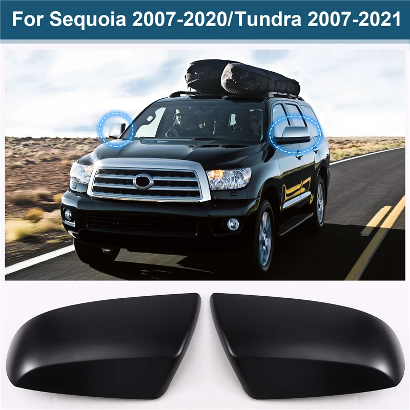 

A82M-Car Rear View Mirror Cover Side Mirror Cap 87945-0C020 Fortoyota 2007-2021 Sequoia 2007-2020